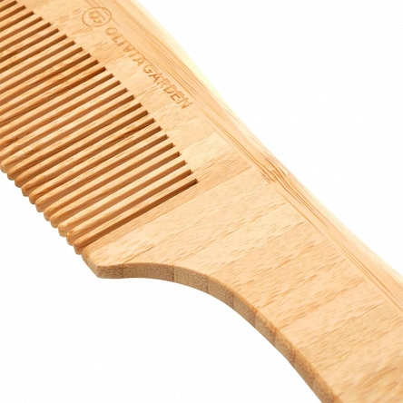 Grzebień bambusowy Olivia Garden Bamboo Touch Comb 2 do rozczesywania włosów, 18cm Olivia Garden 5414343010513