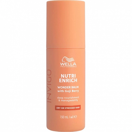 Balsam Wella Invigo Nutri-Enrich silnie rewitalizujący włosy suche 150ml Odżywka nawilżająca do włosów Wella 4064666585659