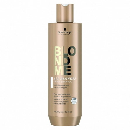 Szampon Schwarzkopf BLONDME All Blondes Detox oczyszczający do włosów blond 300ml Szampony do włosów Schwarzkopf 4045787641196