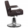 Fotel Gabbiano Rufo barberski brązowy dostępny w 48h Fotele barberskie Gabbiano 5906717417092