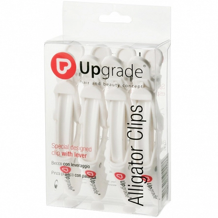 Klipsy fryzjerskie Upgrade Alligator Clips 11,5cm 4szt. Upgrade