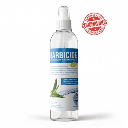 Spray Barbicide Hand Disinfection do dezynfekcji rąk i skóry 250ml Środki do dezynfekcji skóry Barbicide 017922602502