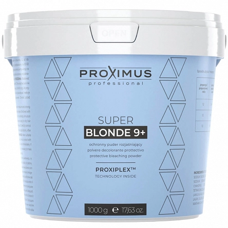 Rozjaśniacz Proximus Super Blonde 1kg Rozjaśniacze do włosów Proximus Cosmetics 5903282116511