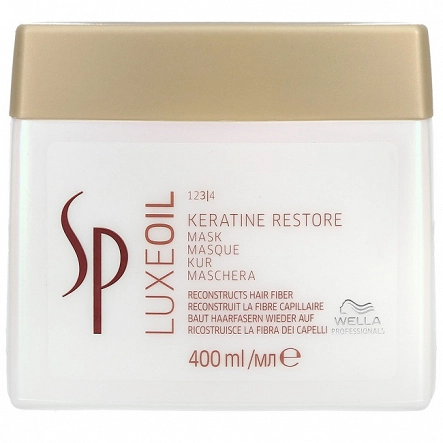 Maska Wella SP LuxeOil Keratin Restore 400ml Maski regenerujące włosy Wella 3614226768513