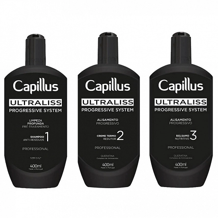 Balsam Capillus Ultraliss Progressive System Nanoplastia - krok 3, nawilżający do włosów 400ml Produkty do nanoplastii Capillus 5600450612423