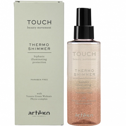 Spray dwufazowy Artego Touch Thermo Shimmer termoochronny do włosów 150ml Spray termoochronny do włosów Artego 8032605278074