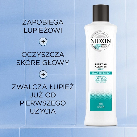 Szampon Nioxin Scalp Recovery oczyszczający do włosów 200ml Szampony przeciwłupieżowe Nioxin 4064666321806