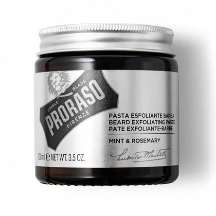 Peeling Proraso Exfoliating Paste Mint & Rosemary oczyszczający do twarzy i brody 100ml Peelingi do twarzy Proraso 8004395008032