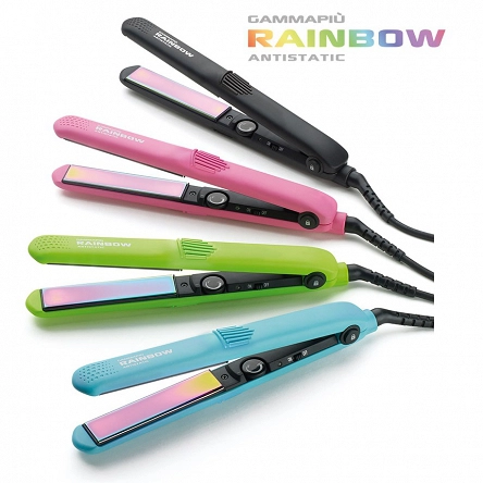 Prostownica Gamma Piu Rainbow Antistatic niebieska Prostownice do włosów Gamma Piu 8021660009228