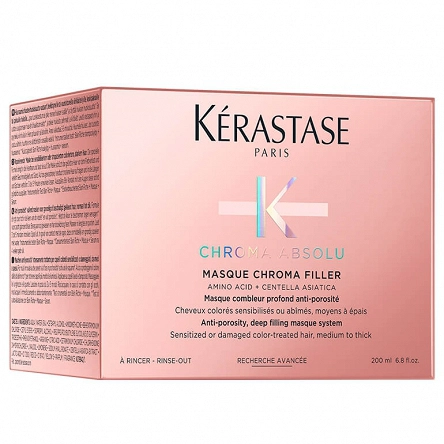 Maska Kerastase Chroma Absolu głęboko wypełniająca do włosów koloryzowanych i uważliwionych 200ml Kerastase 3474637059132