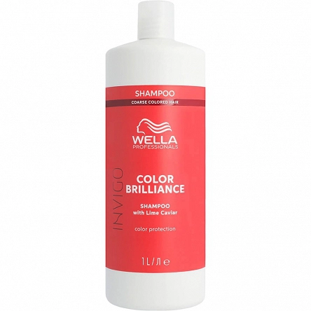 Szampon Wella Invigo Color Brilliance Coarse do włosów farbowanych grubych 1000ml Szampony do włosów Wella 4064666339290