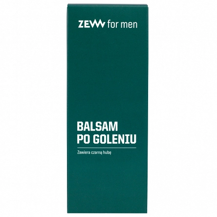 Balsam ZEW for men po goleniu z czarną hubą łagodzący 80ml Pielęgnacja ZEW 5906874538340