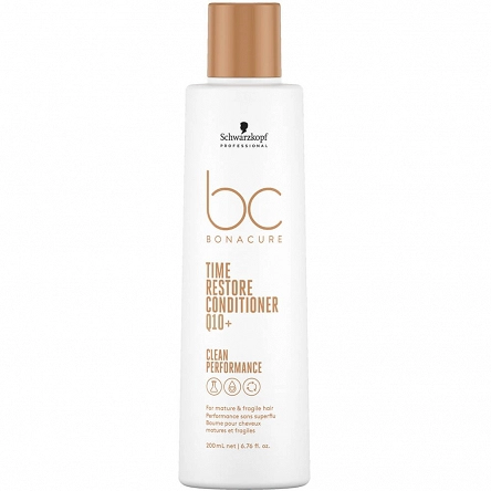 Odżywka Schwarzkopf BC Bonacure Q10+ Time Restore wzmacniająca do włosów dojrzałych 200ml  Schwarzkopf 4045787726558