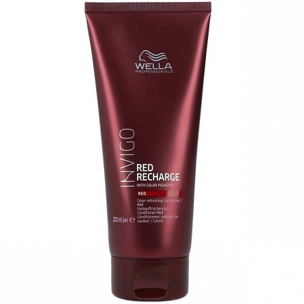 Odżywka Wella INVIGO Red Recharge Red do włosów farbowanych, cienkich i normalnych 200ml Odżywki do włosów farbowanych Wella 8005610643038