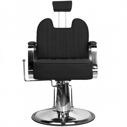 Fotel Gabbiano Rufo barberski czarny dostępny w 48h Fotele barberskie Gabbiano 5906717417085