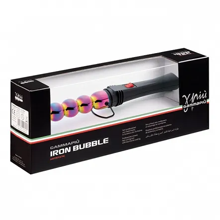 Lokówka Gamma Piu Iron Bubble Rainbow, kulkowa 25mm Lokówki do włosów Gamma Piu 8021660008757