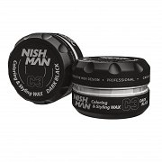 Pomada Nishman Coloring Wax Dark Black koloryzująca włosy 100ml