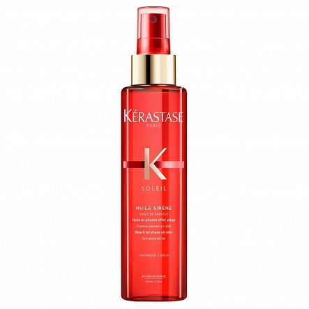 Olejek Kerastase Soleil dwufazowy chroniący włosy przed słońcem 150ml  Odżywka do włosów z filtrem UV Kerastase 3474636695324