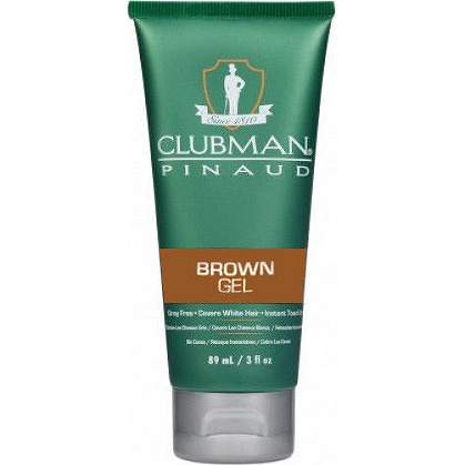 Żel Clubman Brown Gel koloryzujacy brązowy dla mężczyzn 89ml Żele do włosów Clubman 070066662993