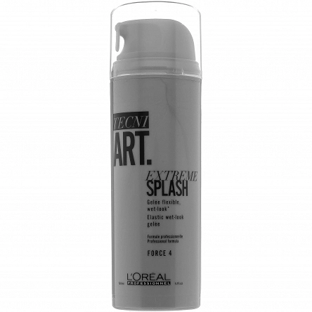 Utrwalający żel Loreal Tecni.art Wet Domination Extreme Splash 150ml Żele do włosów L'Oreal Professionnel 30165403