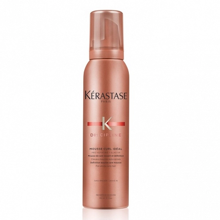 Pianka Kerastase Discipline Mousse Curl Ideal do włosów kręconych 150ml pianka do włosów cienkich  | nawilżająca pianka do włosów | pianka na suche włosy Kerastase 3474636349944