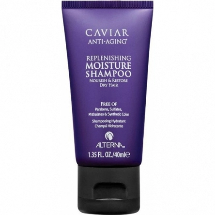 Szampon Alterna Caviar Anti-Aging Moisture nawilżający do włosów suchych 40ml Szampony nawilżające Alterna 873509027539