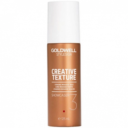 Wosk Goldwell Style Texture Showcaser mocno utwalający w piance 125ml Woski do włosów Goldwell 4021609275213