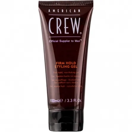 Żel American Crew Classic Firm Hold Styling Gel do stylizacji dla mężczyzn 100ml Mocny żel do włosów American Crew 669316076033