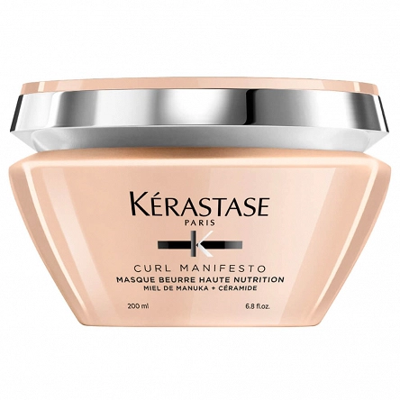 Maska nawilżająco-pielęgnacyjna Kerastase Curl Manifesto Beurre Haute Nutrition do kręconych włosów 200ml Maski do włosów Kerastase 3474636968817