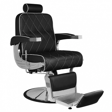 Fotel barberski Hair System Imperial X czarny, dostępny w 48h Fotele barberskie Hair System 5906717426353