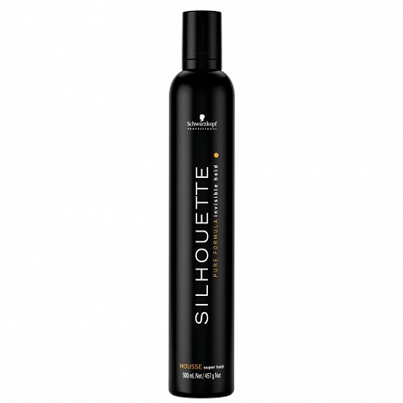 Pianka Schwarzkopf Silhouette Super Hold do stylizacji włosów 500ml mocna pianka do włosów Schwarzkopf 4045787292510