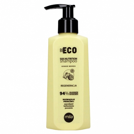 Szampon Mila Profesional Be Eco SOS Nutrution regeneracyjny do włosów 250ml Szampony do włosów Mila 5907688774801