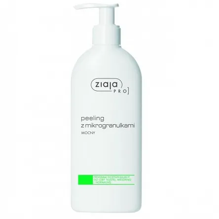 Peeling z mikrogranulkami mocny Ziaja PRO zielona 270ml Peelingi do twarzy Ziaja PRO 5901887026297