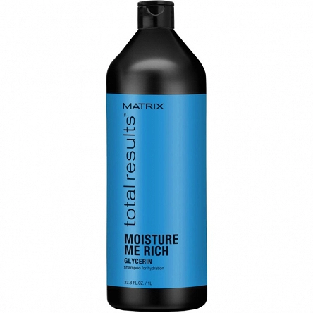 Szampon Matrix Moisture Me Rich Shampoo, nawilżający 1000ml Szampony do włosów suchych Matrix 3474636265565